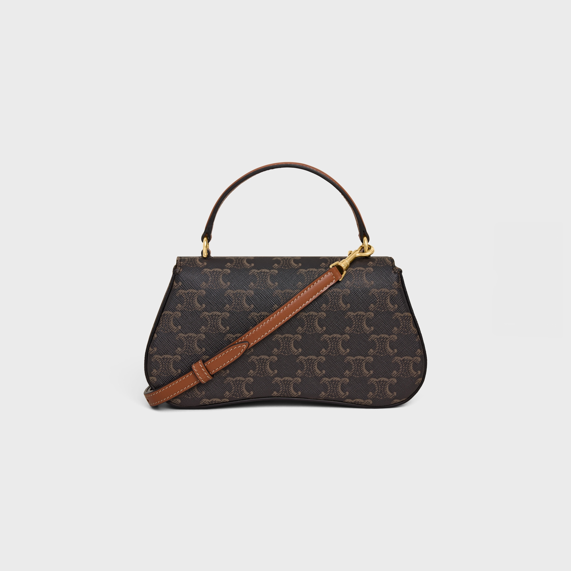 TEEN CELINE LOLA IN TRIOMPHE CANVAS AND CALFSKIN - Image 3